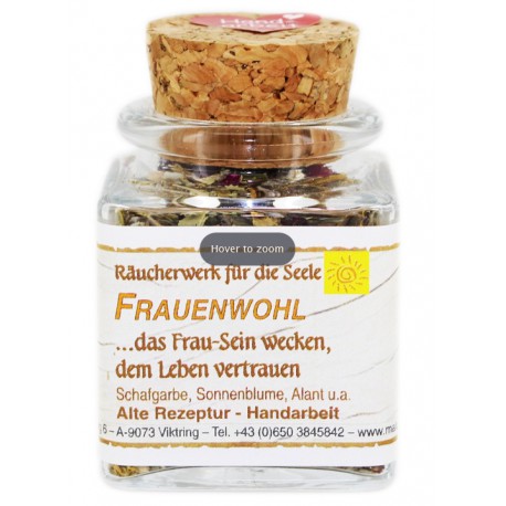 Räucherwerk Frauenwohl, 50ml