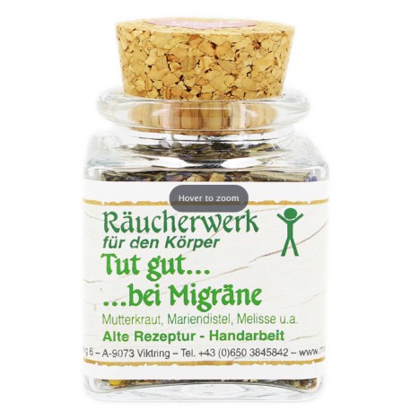 Räucherwerk Migräne, 50ml