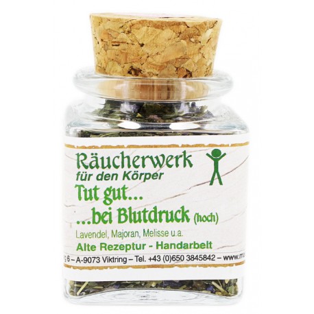 Räucherwerk Blutdruck (hoch), 50ml