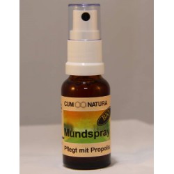 Propolis Mundspray, ohne Alkohol, Bio 20ml