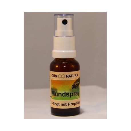 Propolis Mundspray, ohne Alkohol, Bio 20ml