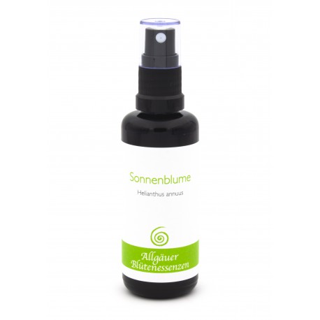 Allgäuer Blütenessenzen Sonnenblume 50ml mit Blütenkarte