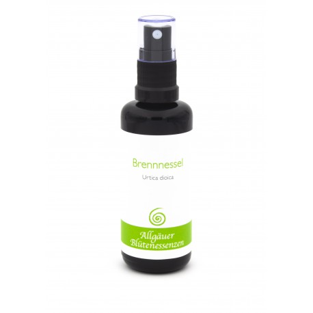Allgäuer Blütenessenzen Brennessel 50ml mit Blütenkarte