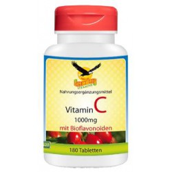 Vitamin C mit Hagebutte + Bioflavonoide