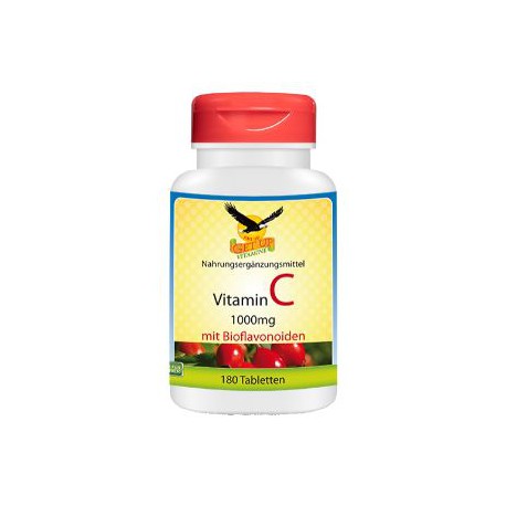 Vitamin C mit Hagebutte + Bioflavonoide