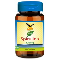 Spirulina Bio 400mg, 400 Tabs