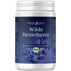 Wilde Heidelbeere - Fruchtpulver in Rohkostqualität 200 g