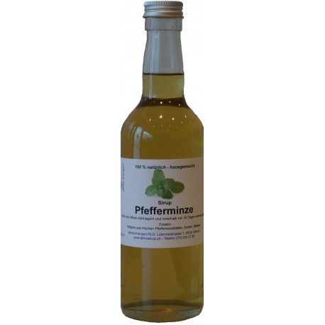 Pfefferminze Sirup, 500 ml