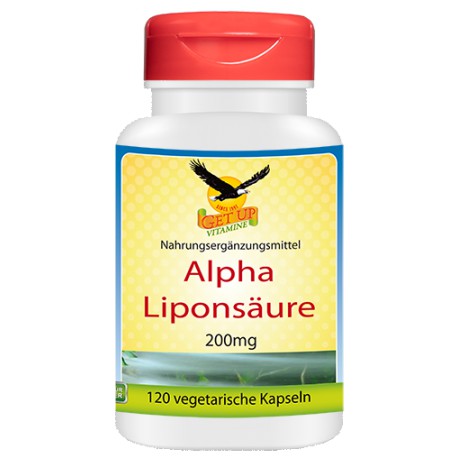 Alpha-Liponsäure 200mg, 120 veg. Kapseln