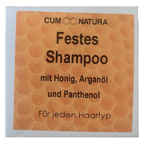 Shampoo-Seife mit Honig, Arganöl und Panthenol, 50g