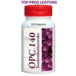 OPC 140 Premium | französisches Traubenkernextrakt - 60 Kapseln