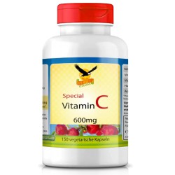 Vitamin C 600 säurefrei - 150 Kapseln