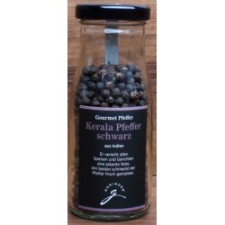 Kerela Pfeffer schwarz - Gourmet Gewürz GURINDER