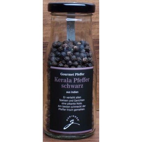 Kerela Pfeffer schwarz - Gourmet Gewürz GURINDER
