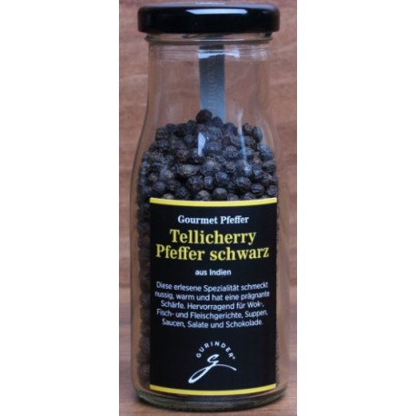 Tellycherry Pfeffer schwarz - Gourmet Gewürz GURINDER