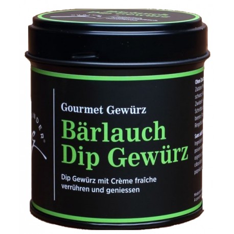 Bärlauch Dip Gewürz - Gourmet Gewürz GURINDER