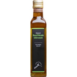 Basilikum Olivenöl 250 ml- Gourmet Gewürz GURINDER
