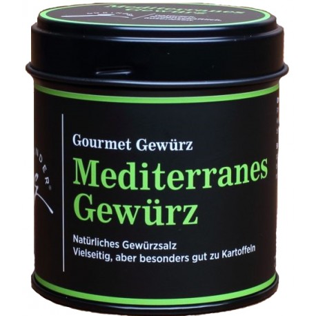 Mediterranes Gewürz - Gourmet Gewürz GURINDER