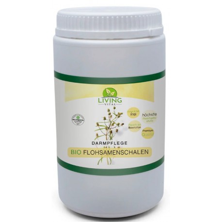 Flohsamenschalen BIO  Dose, 400g