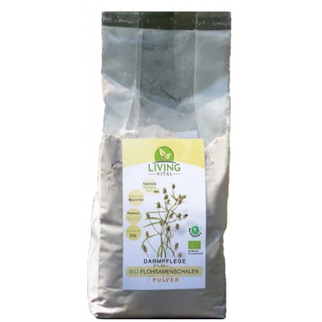 Flohsamenschalen PULVER BIO Beutel, 400g